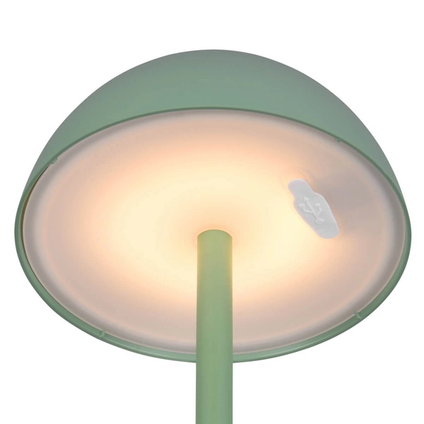 Stołowa lampka ogrodowa Ricardo R54106149 LED 2W 3000K IP54 zielona