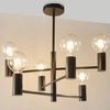 Lampa sufitowa Studio 76502 Endon sticks metalowe czarne