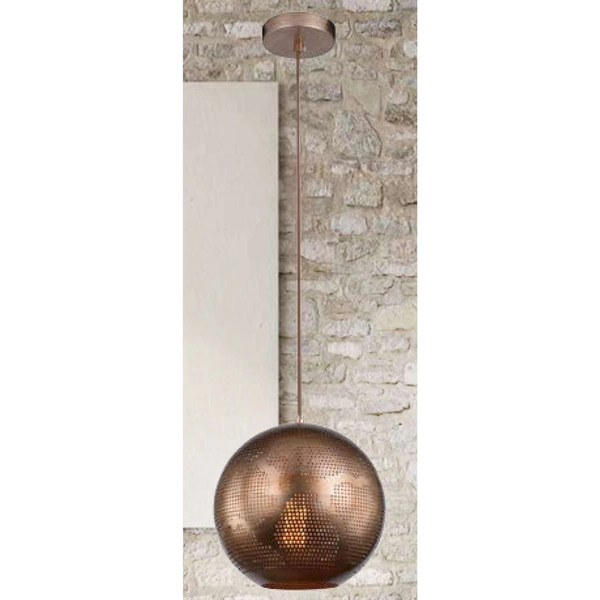 Orietalna lampa wisząca SFINKS 31-43276 marokański kula ball jasnobrązowa