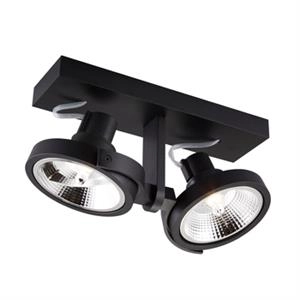 Reflektorowa lampa sufitowa Master ACGU10-184-N Zumaline regulowany downlight czarny