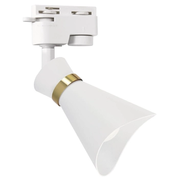 Oprawa na szynoprzewody Loreta 4165 Ideus z regulacją metalowa biała złota