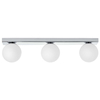 Plafon LAMPA sufitowa MIJA 10761303 Kaspa szklana OPRAWA kule balls na listwie modernistyczne chrom białe
