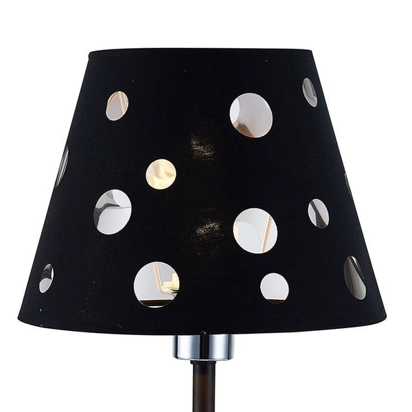 Nocna lampka BATLEY 50501107 stołowa lampa abażurowa czarna