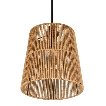 Zwisająca lampa Holm R31041026 RL Light zwis cage do salonu brązowy czarny
