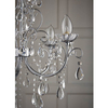Łazienkowa lampa wisząca Tabitha 61384 Endon crystals glamour IP44 chrom
