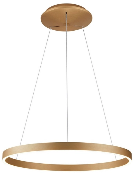 Lampa metalowa wisząca Andrea AZ5101 LED 70W złota