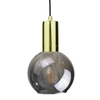 Loftowa LAMPA wisząca KET1243 skandynawska OPRAWA szklany ZWIS balls czarne złote