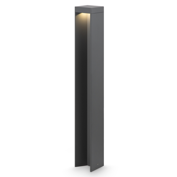 Słupek zewnętrzny ogrodowy Essen O596FL-L9GR4K1 LED 9W 4000K szary