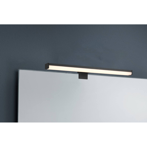 Łazienkowy kinkiet LINO 284114032 LED 7W 3000K IP44 nad lustro czarny