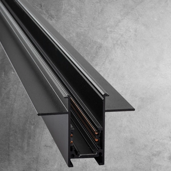 Magnetyczna szyna Komatsu 6501 Shilo podtynkowa czarna