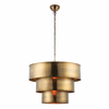 Industrialna lampa Morad 69783 Endon wisząca na łańcuchu mosiądz