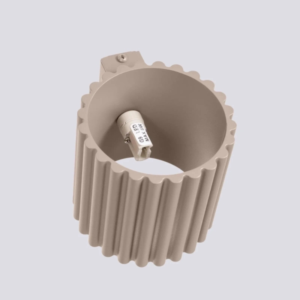 Kaszmirowa lampa ścienna AURA SL.1816 ryflowana G9