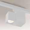 Reflektorowa LAMPA sufitowa BIZEN 7708 Shilo metalowa OPRAWA regulowana do 3-fazowego systemu szynowego biała