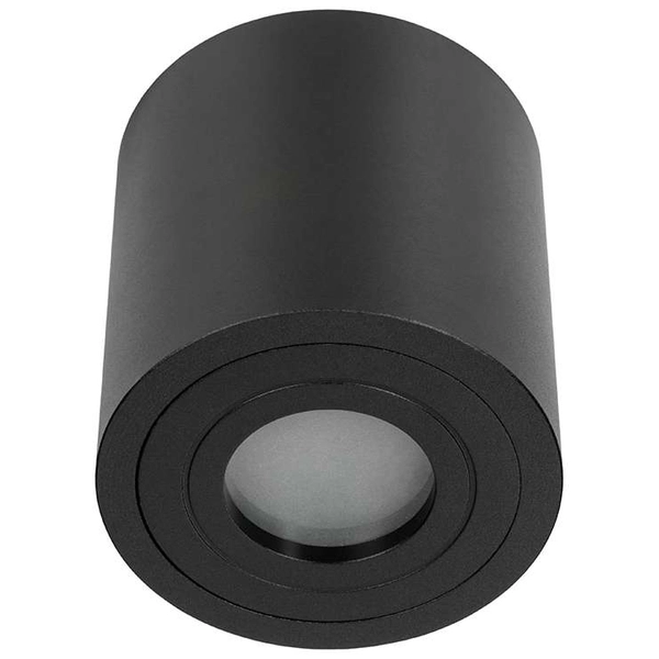 Downlight LAMPA sufitowa Rullo Nero IP44 OR82463 Orlicki Design OPRAWA metalowa tuba czarna