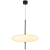 Lampa zwisowa Piatto ST-9222P Step eliptyczna biała czarna