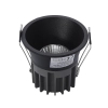 Łazienkowa oprawa wpustowa 1384 IP44 LED 6W 4000K IP44 czarna