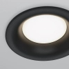 Wpuszczana lampa sufitowa Slim DL027-2-01B do przedpokoju czarna