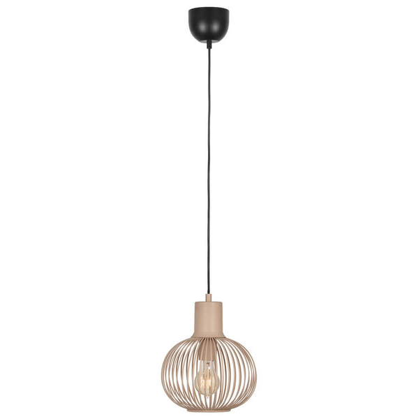 Zwisająca lampa jadalniana GILA 365700166 Trio druciak beżowy