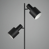 Podłogowa lampa ELIOR DL232419400 Trio reflektorki metalowa czarna