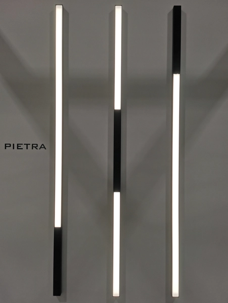 Lampa nasufitowa Pietra 313301203-22 Elkim LED 24W 4000K listwa czarna