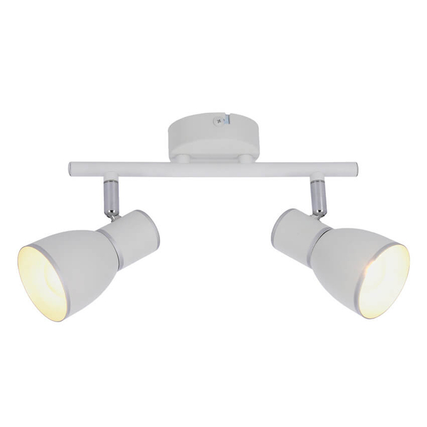 Kuchenna lampa przysufitowa Fido 92-63373 biała chrom