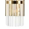 Kinkiet glamour Glitter DW917 gold Step do jadalni kryształowy złoty