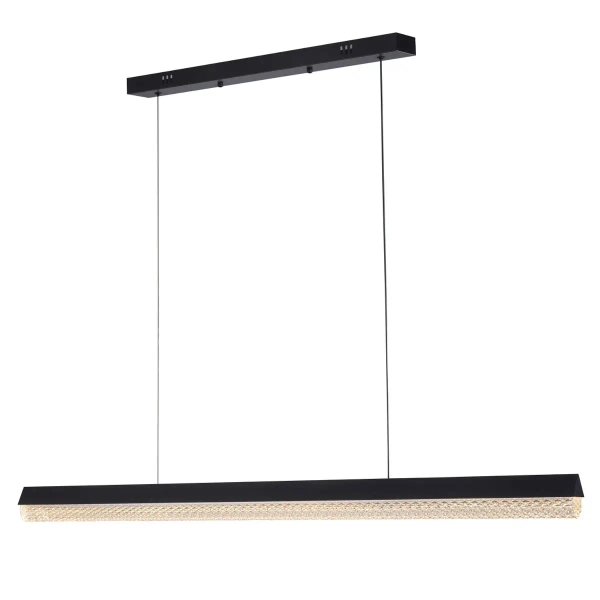 Wisząca lampa listwa ANABELLA ST-8501 black LED 12W 3000K czarna