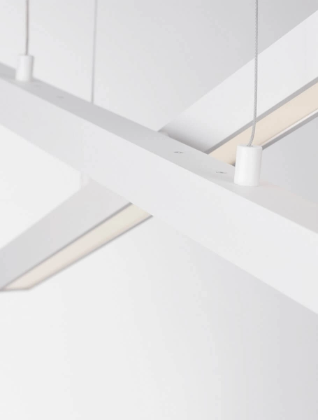 Pokojowa lampa wisząca PUEBLA LE42800 listwy LED 40W białe