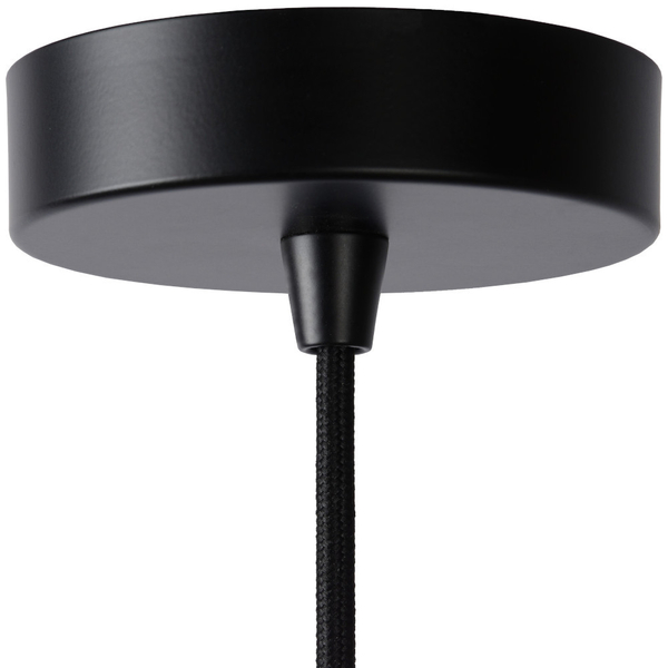 Industrialna LAMPA wisząca MESH 21423/45/02 Lucide loftowa OPRAWA metalowy ZWIS druciany złoty