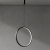 Lampa wisząca koło Massima AZ5253 LED 25W 3000K circle czarny