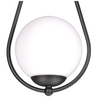 Łezka LAMPA wisząca K-4772 Kaja szklana OPRAWA kule ball na listwie ZWIS modernistyczny czarny biały