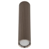 Nowoczesna sufitowa lampa Tube 11029 tuba żebrowana brązowy