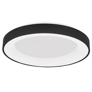 Plafoniera LAMPA sufitowa TOME SMART LE41510 Luces Exclusivas okrąga OPRAWA plafon LED 50W 3000K - 4000K metalowy czarny