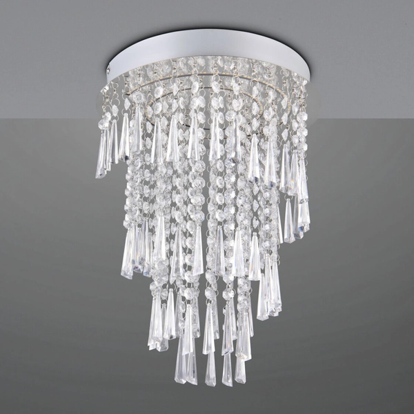 Sufitowa lampa Pomp R67341106 LED 18W 2700-6500K przezroczysty chrom