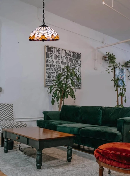 Wisząca lampa Sargan K-P161551 na łańcuchu multikolor