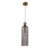 Wisząca lampa Piega LP-939/1P smoked podłużny dymiony zwis nad wyspę kuchenną