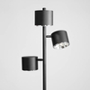 Lampa podłogowa BOT 1047A Aldex stojąca regulowana czarna