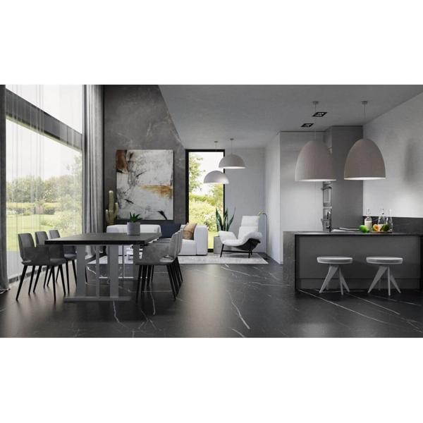 Lampa wisząca na przedpokój Gandra 5029+5055 Shilo karbowana nad stół srebrna