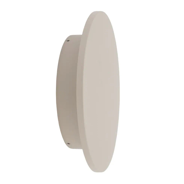 Tarasowy kinkiet ARIA 11570 LED 12W 3000K okrągły IP54 piaskowy