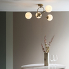 Sufitowa lampa molekuły L&-190843 Light& kule szklane mosiądz