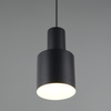 Wisząca lampa ELIOR DL132319400 Trio walec tubka do kuchni czarna
