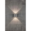 Ścienna lampa na elewacje Canto 49701034 LED 10,6W 3000K IP44 srebrny