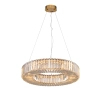 Żyrandol glamour CRISTAL ST-10625P-60 złota transparentna szklana LED 60W 3000K do salonu