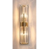 Lampa ścienna góra-dół Vardena CGVARDENAW50 glamour kryształki złota