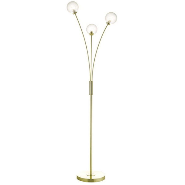 Lampa podłogowa do salonu Avari AVA4941 Dar Lighting balls kule mosiądz