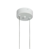 Pierścieniowa lampa wisząca Totti ABR-LWTIT-B LED 10W 3000K metalowa biała