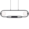 Lampa wisząca Finsestra K-4961 doniczka balls biała czarna