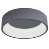 Plafon LAMPA sufitowa CHIARA 3945-832RC-GR-3 Italux natynkowa OPRAWA okrągła LED 32W 3000K pierścień ring szary