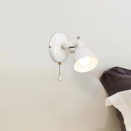 Kinkiet LAMPA ścienna VIVIENNE 5966 Rabalux industrialna OPRAWA regulowany reflektorek retro biały