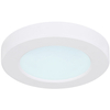 LAMPA sufitowa LASSE 12379-6W Globo okrągła OPRAWA plafon LED 6W 3000K - 6500K metalowy biały